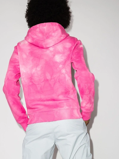 Shop Paco Rabanne Lose Yourself Tie-dye Hoodie In Pink