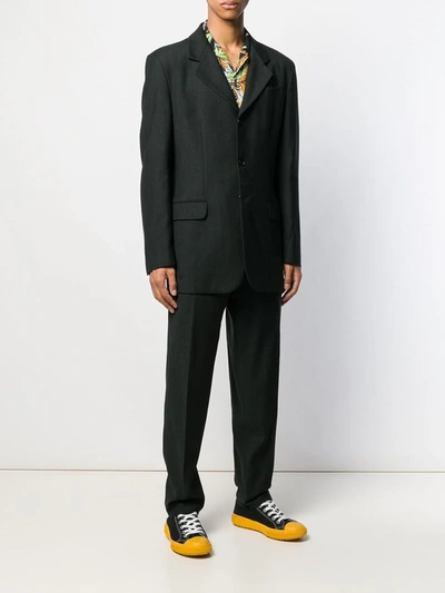 Pre-owned Dolce & Gabbana 1990's Tailored Suit In Grey