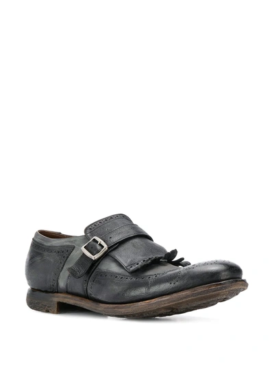 Shop Church's Shanghai Monk Shoes In Black