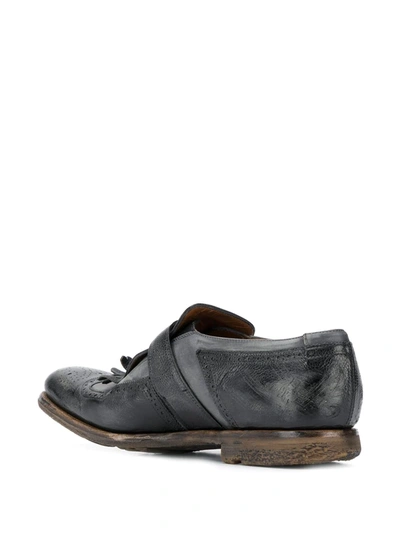 Shop Church's Shanghai Monk Shoes In Black