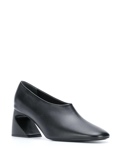 Shop Jil Sander Sculpted-heel 70mm Pumps In Black