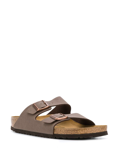 Shop Birkenstock Double-strap Sandals In Brown