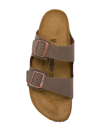 Shop Birkenstock Double-strap Sandals In Brown