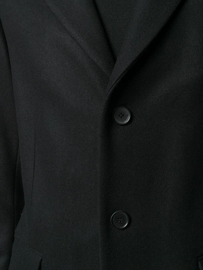 Shop Sandro Apollo Coat In Black