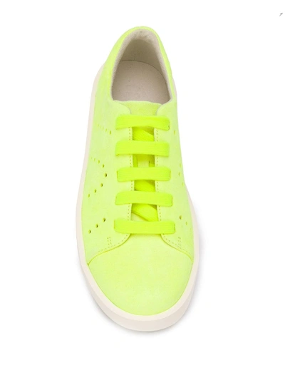 Shop Camper Courb Low-top Sneakers In Yellow