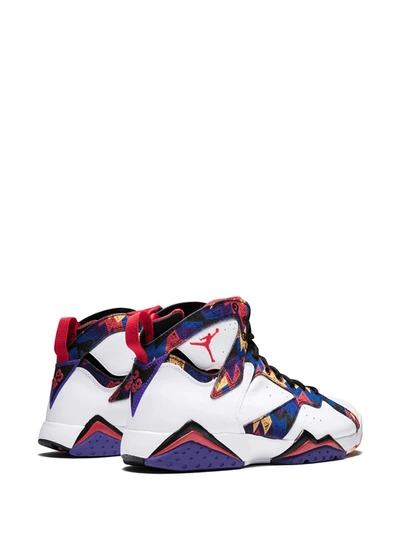 Shop Jordan Air  7 Retro "sweater" Sneakers In White