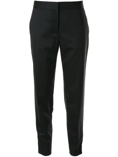 Shop Stella Mccartney Straight-leg Trousers In Black