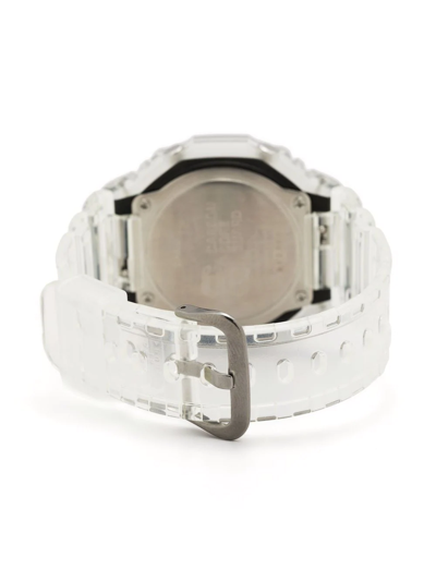 Shop G-shock Ga700ske-7aer Transparent 45.5mm In Neutrals