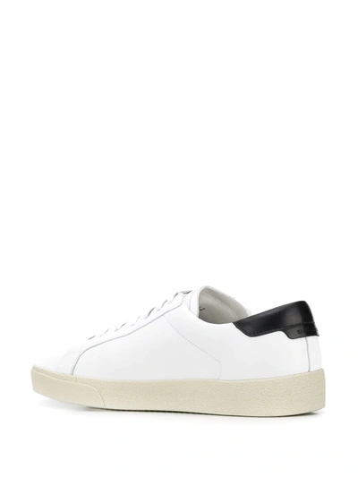 Shop Saint Laurent Court Classic Sl/06 Sneakers In White