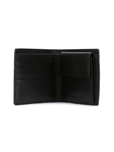 Shop Michael Kors 'harrison' Fold Over Wallet In Black