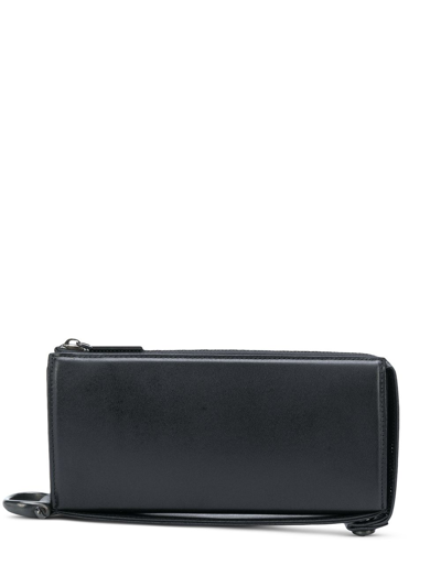 Shop Discord Yohji Yamamoto Handle Wallet In Black