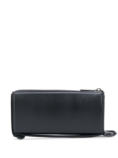 Shop Discord Yohji Yamamoto Handle Wallet In Black