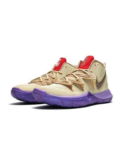 Nike Kyrie 5 Concepts Tv Pe 3 Sneakers In Neutrals