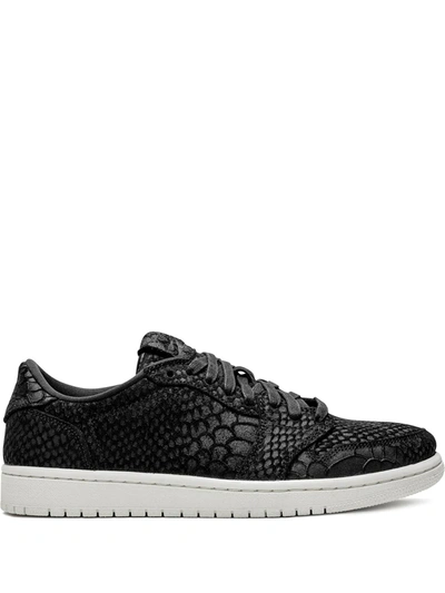 Shop Jordan Air  1 Low-top Sneakers In Black