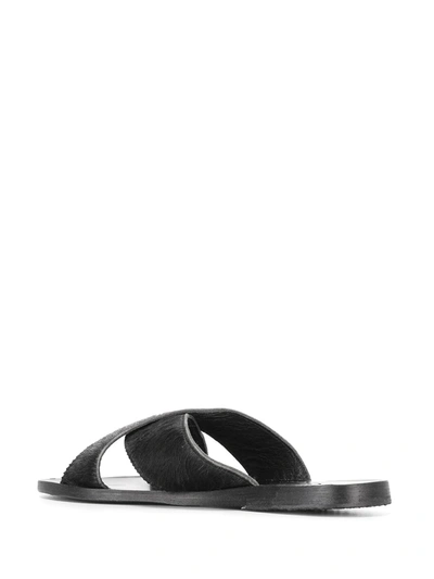 Shop Ancient Greek Sandals Thais Sandals In Black