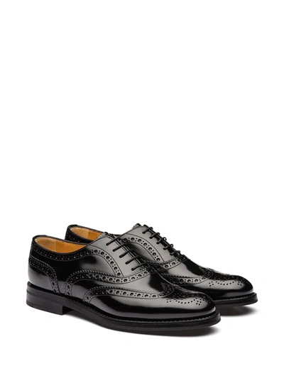 Church's Burwood Wg Lace-up In Black