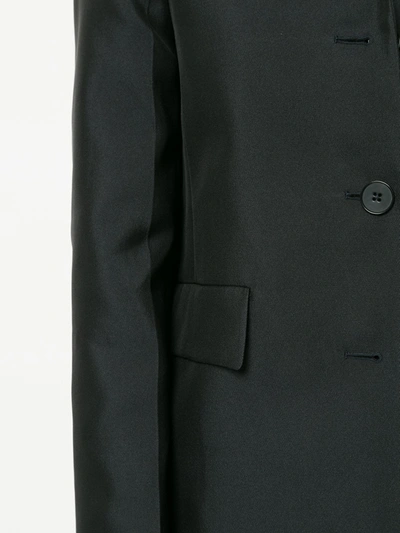Shop Jil Sander Single-breasted Tailored Blazer In Black