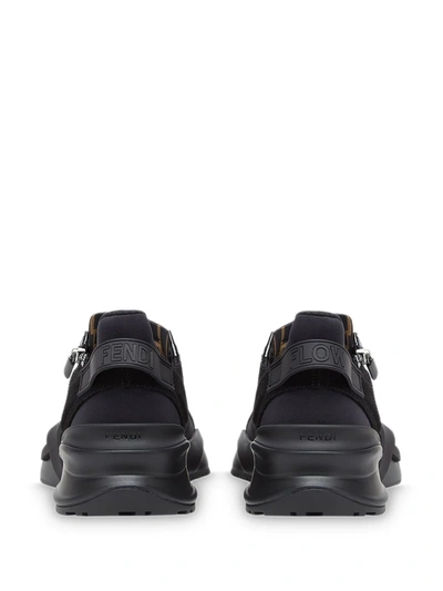 Shop Fendi Flow Sneakers In Black