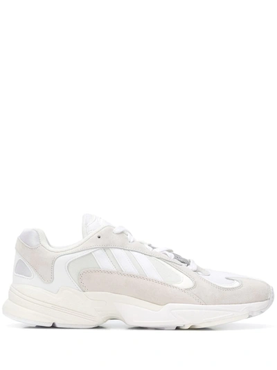 Shop Adidas Originals Yung-1 "cloud White" Sneakers