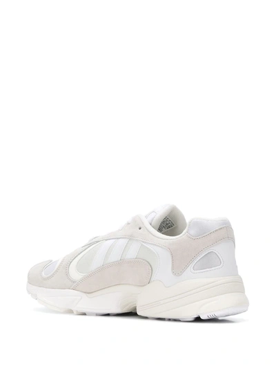 Shop Adidas Originals Yung-1 "cloud White" Sneakers