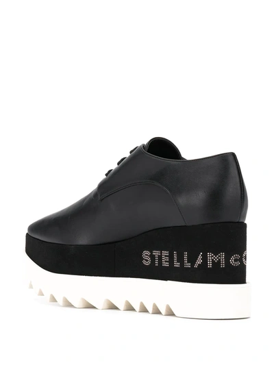 Stella Mccartney Lace-up Elyse In Black