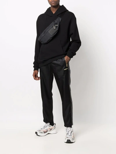 Shop Adidas Originals Side-stripe Slip-on Track Trousers In Black