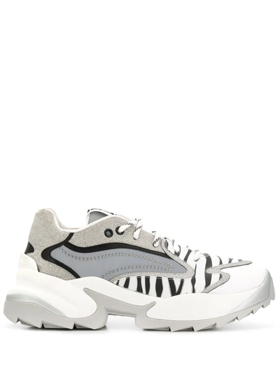 Shop Sergio Rossi Sergio Extreme Sneakers In White