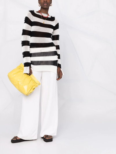 Shop Isabel Marant Gathered-detail Clutch Bag In Yellow