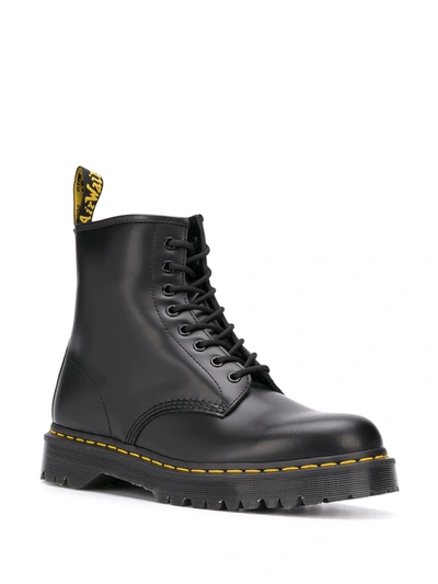 Dr. Martens' Dr. Martens Man Ankle Boots Black Size 4 Leather In Black