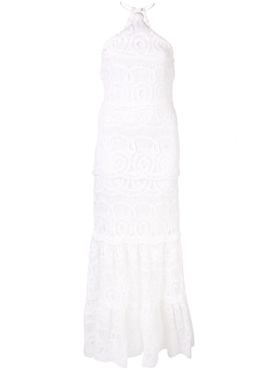 Shop Alexis Yvonna Evening Dress In White