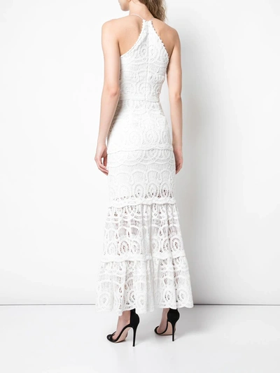 Shop Alexis Yvonna Evening Dress In White