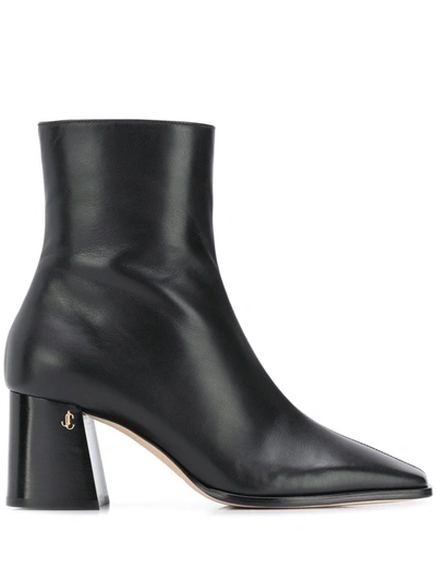 Shop Jimmy Choo Bryelle 65mm Ankle Boots In Black