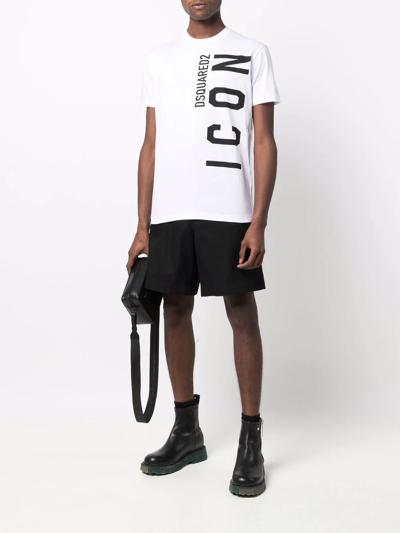 Dsquared2 Logo-print T-shirt In White