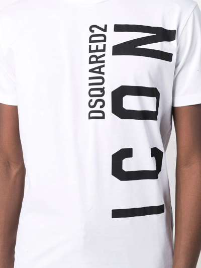 Dsquared2 Logo-print T-shirt In White