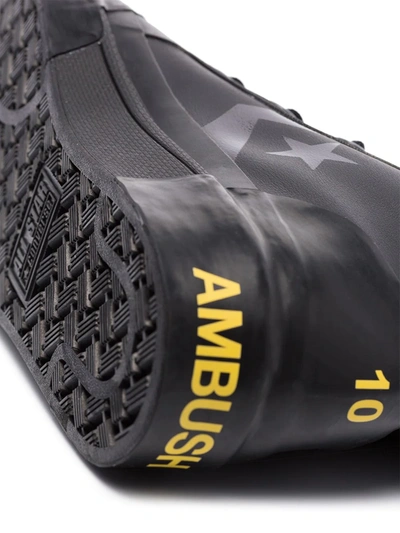 Converse X Ambush Leather High-top Sneakers In Black