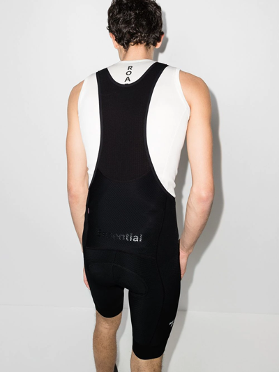 Pas Normal Studios Black Essential Cycling Bib Shorts In Schwarz