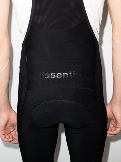 Pas Normal Studios Black Essential Cycling Bib Shorts In Schwarz