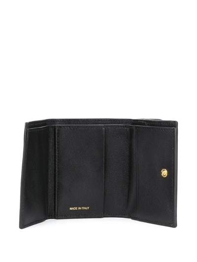 Marni Logo Lettering Wallet In Black