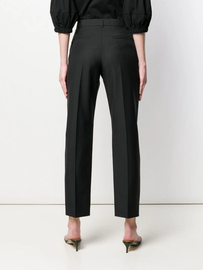 Shop Valentino Classic Tailored Trousers In Black