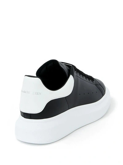 Shop Alexander Mcqueen Oversized Colour-block Sneakers In Black