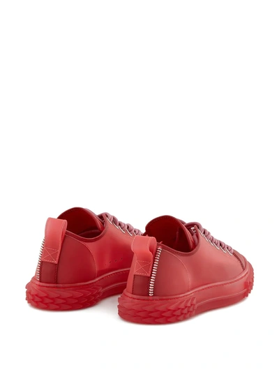 Shop Giuseppe Zanotti Blabber Sneakers In Red
