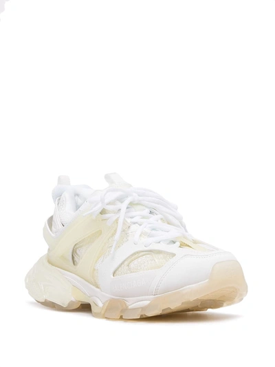 TRACK CLEAR-SOLE SNEAKERS