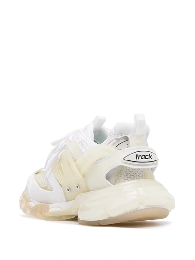 TRACK CLEAR-SOLE SNEAKERS