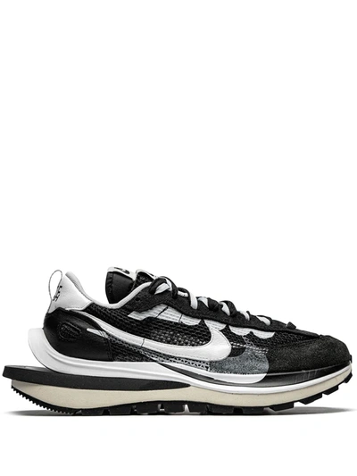 Nike X Sacai Vaporwaffle "black White" Sneakers | ModeSens