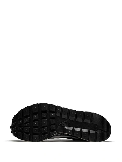 Shop Nike X Sacai Vaporwaffle "black White" Sneakers