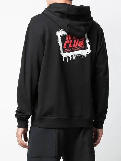 Mostly Heard Rarely Seen 8-bit Downtown Johnny Blaze Pixelated Hoodie In Black
