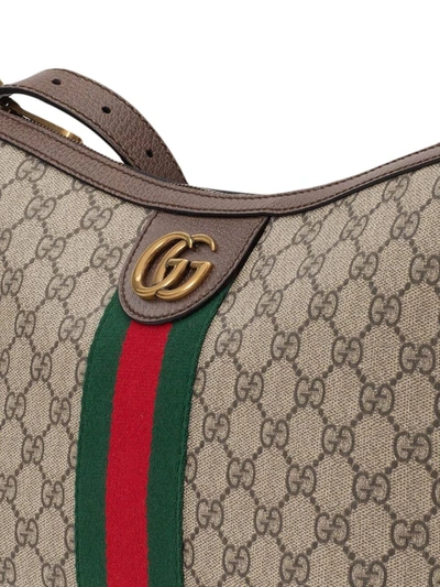 Gucci Borsa Spalla "ophidia Gg" Piccola In Brown | ModeSens