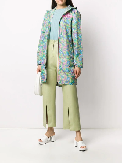 Shop Marc Jacobs X K-way The Windbreaker Coat In Blue