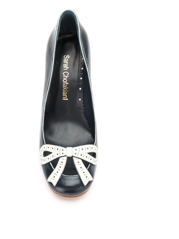Sarah Chofakian leather pumps - Blue