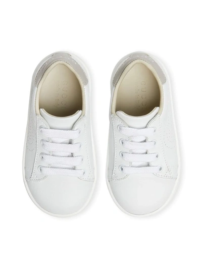 Shop Gucci Ace Interlocking G Sneakers In White